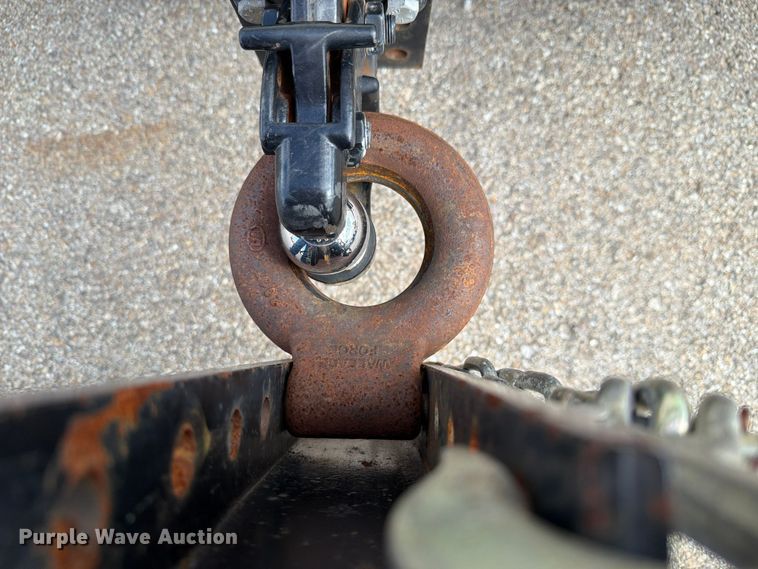 image for item EL1042 2019 Kaufman tilt deck equipment trailer