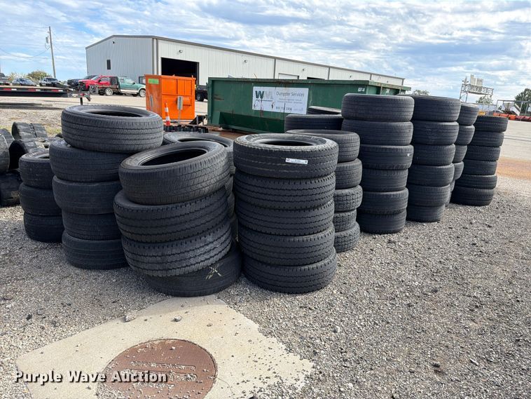 image for item EL1055 Approximately 85 tires