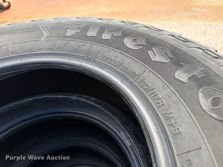image for item EL1055 Approximately 85 tires