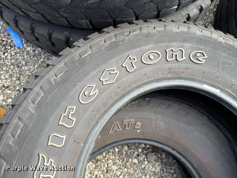 image for item EL1055 Approximately 85 tires