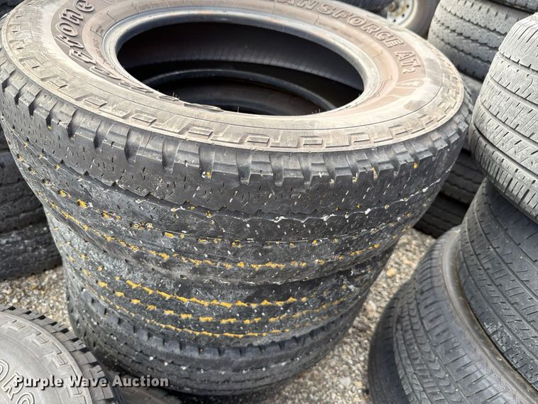 image for item EL1055 Approximately 85 tires