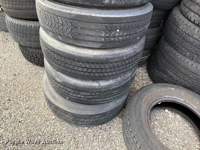 image for item EL1055 Approximately 85 tires