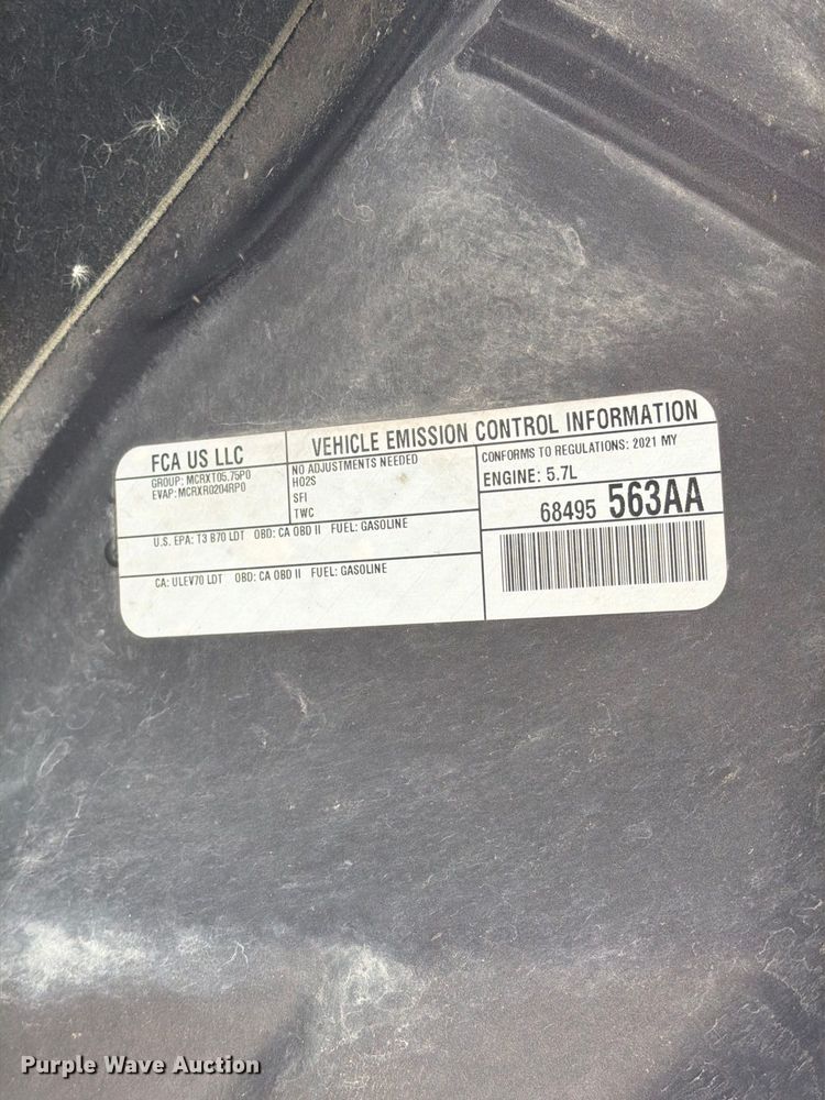 image for item FH6427 2021 Dodge Durango SSV SUV