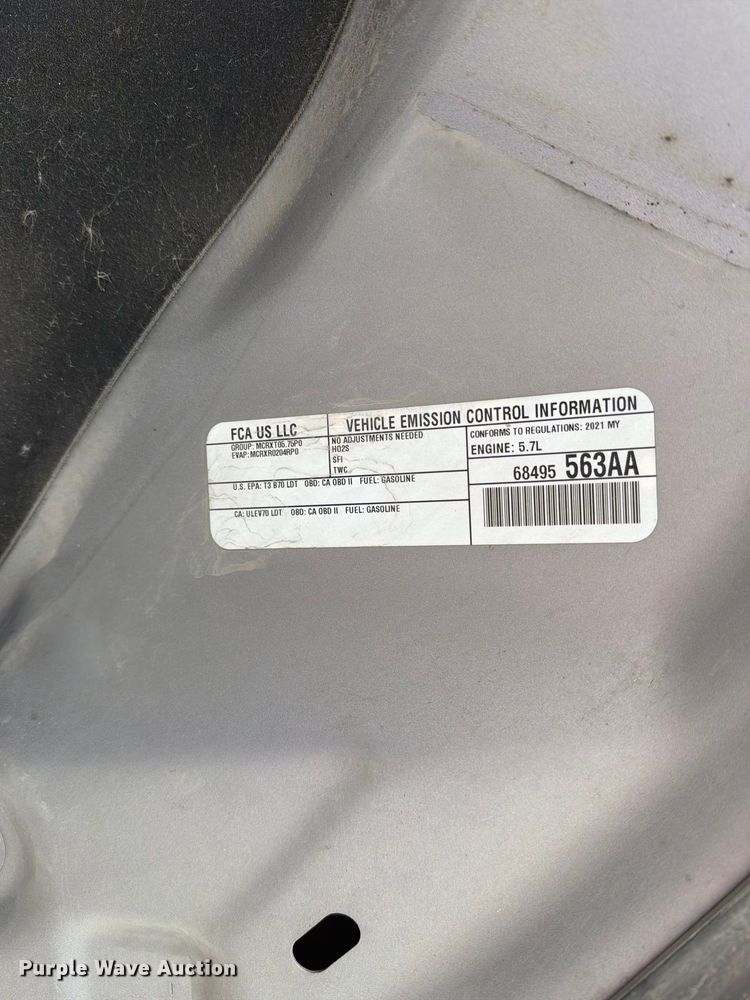 image for item FH6428 2021 Dodge Durango SSV SUV