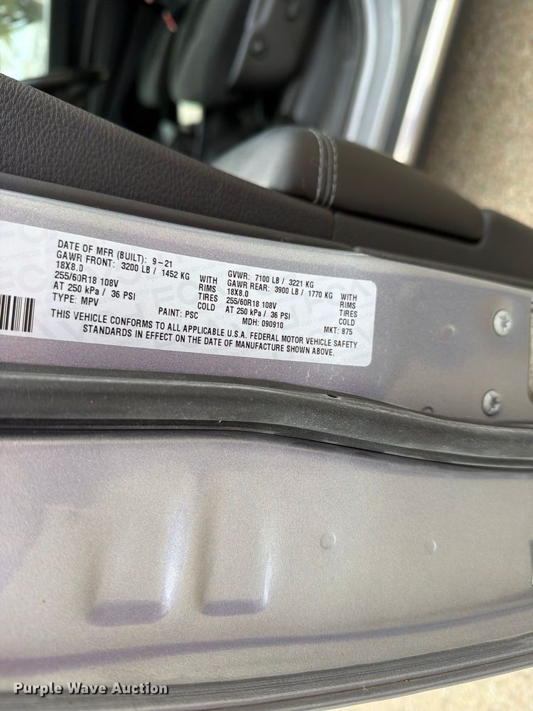 image for item FH6428 2021 Dodge Durango SSV SUV