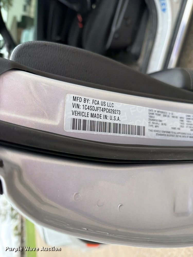 image for item FH6451 2023 Dodge Durango SSV SUV