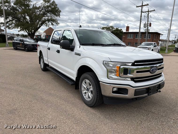 image for item FH6453 2020 Ford F150 XLT Crew Cab pickup truck