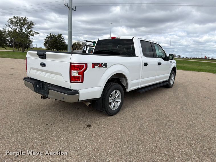 image for item FH6453 2020 Ford F150 XLT Crew Cab pickup truck