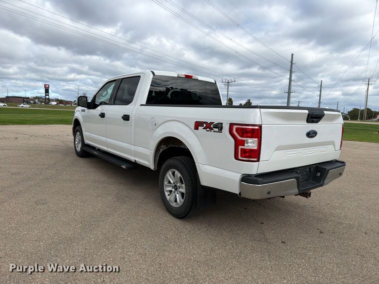 image for item FH6453 2020 Ford F150 XLT Crew Cab pickup truck