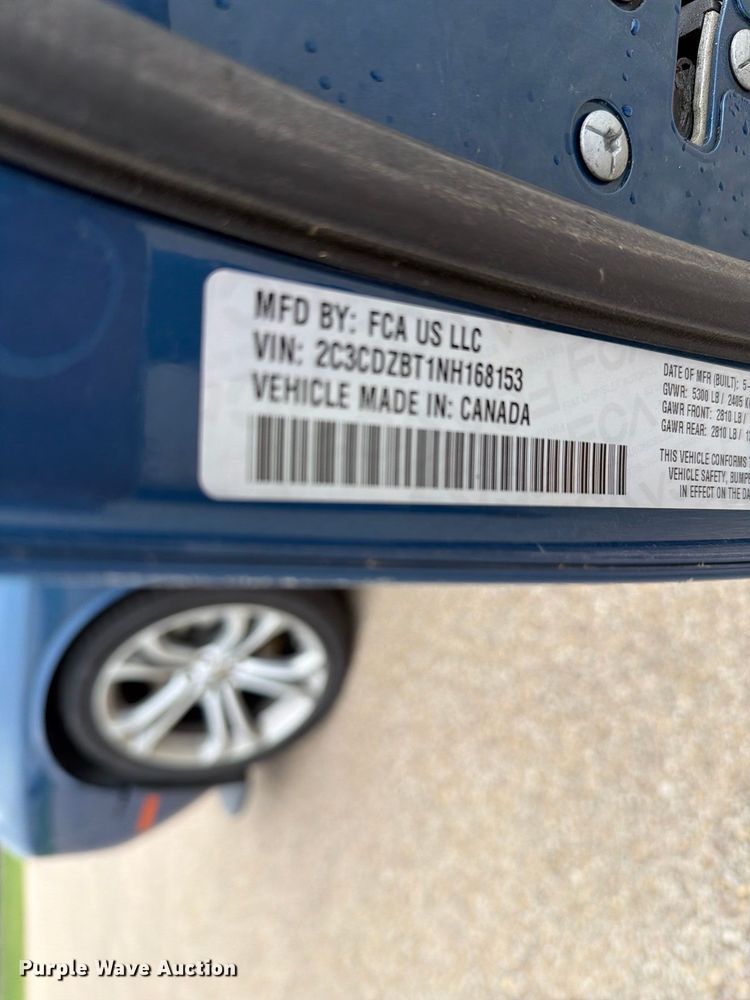 image for item FH6463 2022 Dodge Challenger 