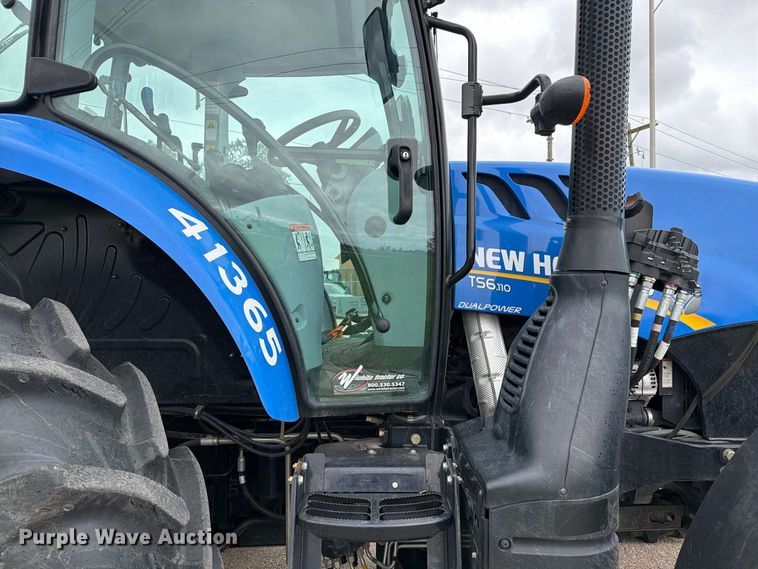 image for item FH6471 2020 New Holland TS6.110 MFWD tractor