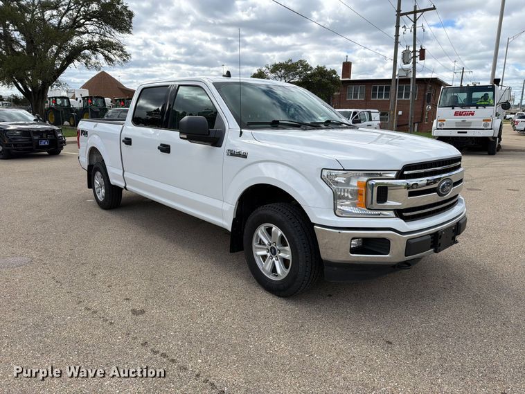 image for item FH6472 2020 Ford F150 XLT Crew Cab pickup truck