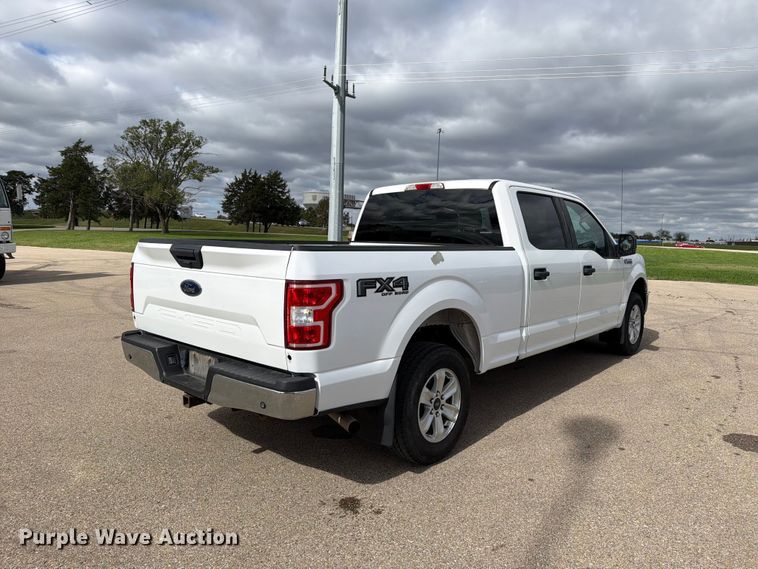 image for item FH6472 2020 Ford F150 XLT Crew Cab pickup truck