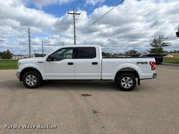 image for item FH6472 2020 Ford F150 XLT Crew Cab pickup truck