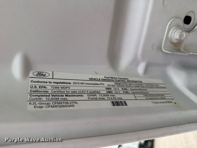 2012 Ford F350 XL SUPER DUTY