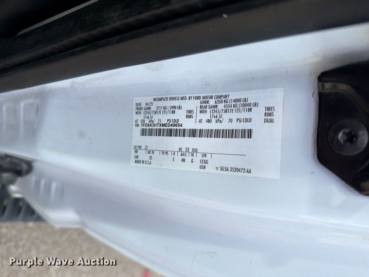 2021 Ford F350 SUPER DUTY
