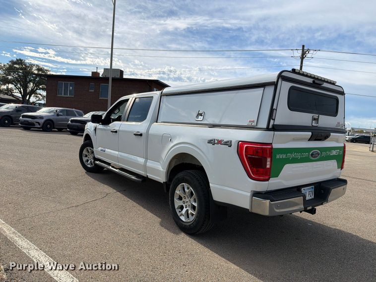 image for item FH6479 2022 Ford F150 XLT Crew Cab pickup truck