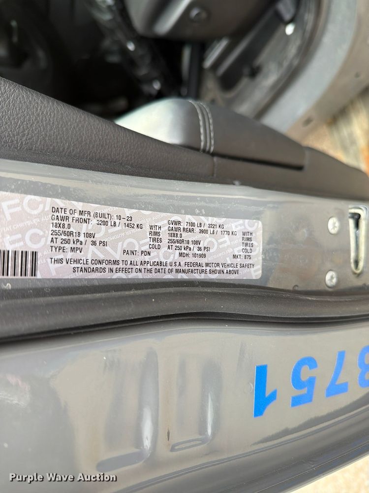 image for item FH6481 2023 Dodge Durango SSV SUV