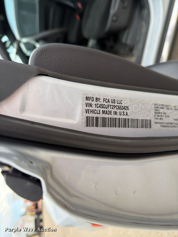 image for item FH6482 2023 Dodge Durango SSV SUV