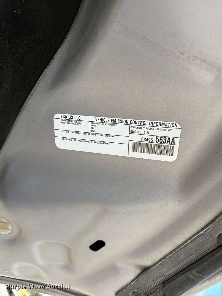 image for item FK3915 2021 Dodge Durango SSV SUV