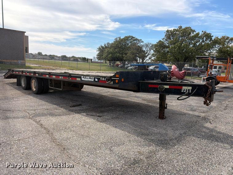 image for item FK3921 2009 Felling DA292 equipment trailer
