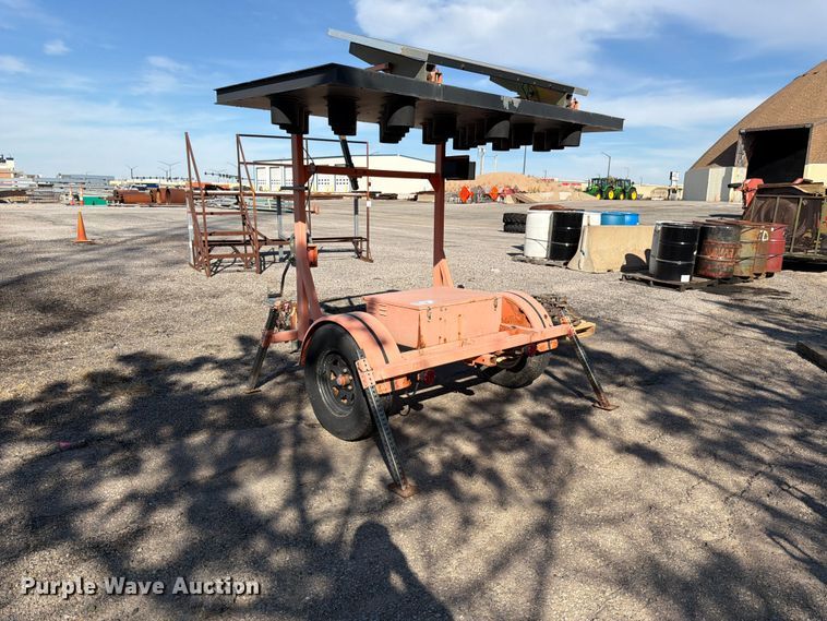 image for item FK3923 Wanco arrow board trailer