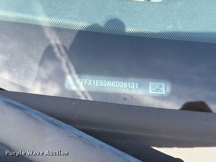image for item FK3935 2022 Ford F150 XLT Ext. Cab pickup truck