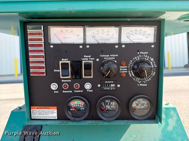 image for item FK3951 Onan OT 125 generator