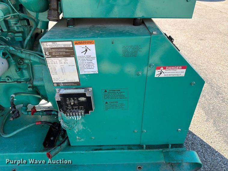 image for item FK3951 Onan OT 125 generator