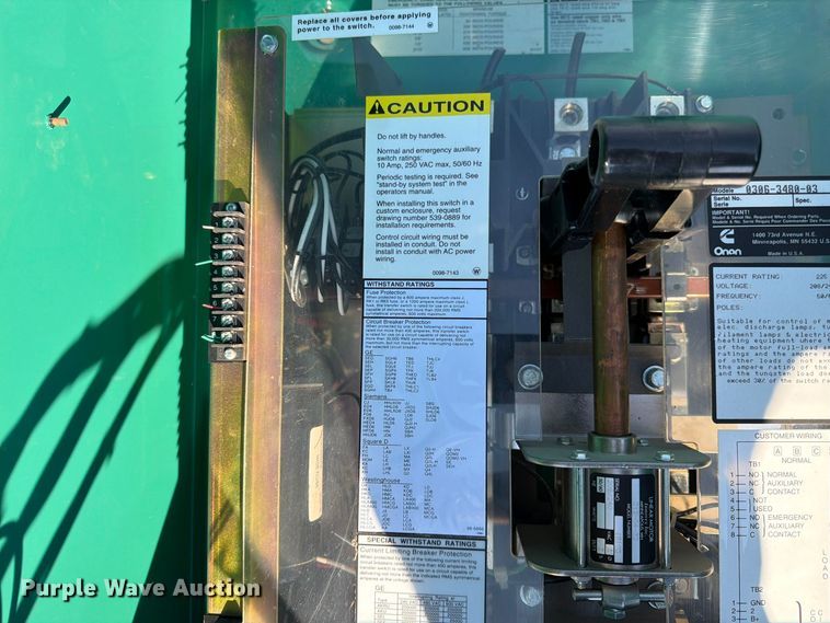 image for item FK3952 Onan 35GGFb Generator