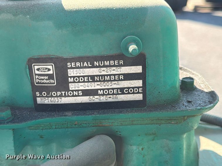 image for item FK3952 Onan 35GGFb Generator