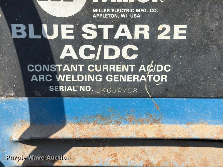 image for item FK3953 Miller Blue Star 2E welder