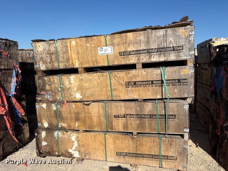 image for item DO1958 (12) 2024 Valley Pioneer MAC1220F livestock sheds