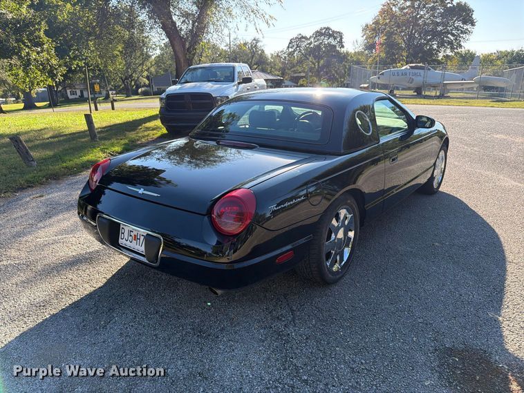image for item DT3041 2002 Ford Thunderbird convertible