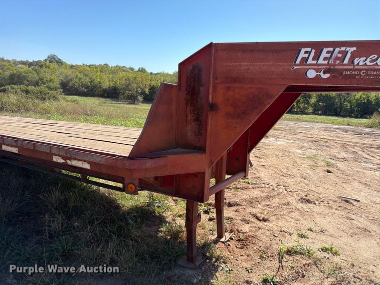 image for item DT3046 1996 Diamond C Trailers equipment trailer
