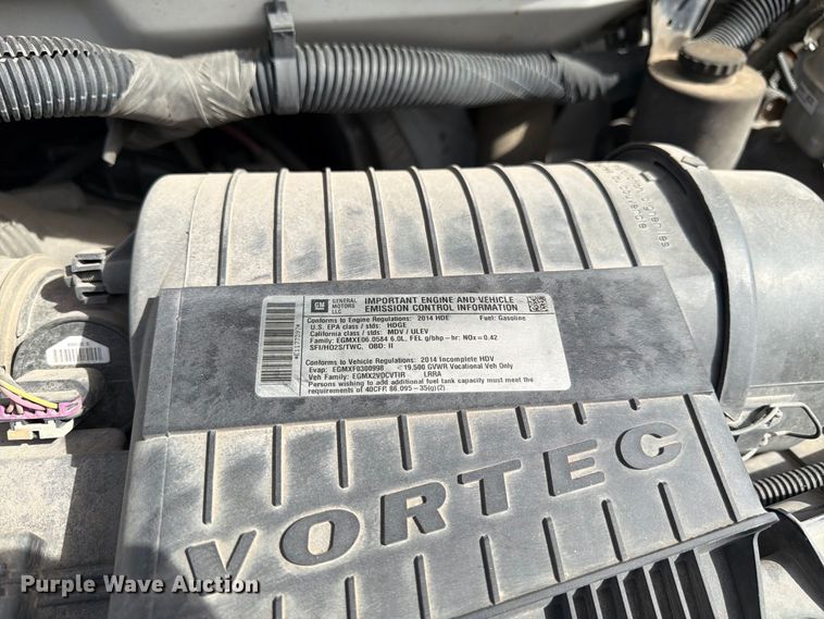 image for item DT3050 2014 GMC Savana utility van