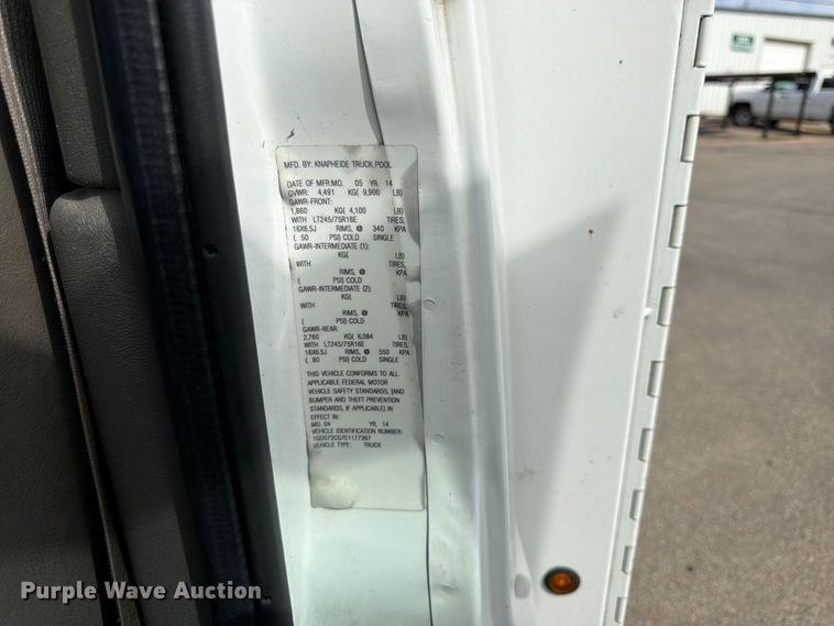 image for item DT3050 2014 GMC Savana utility van