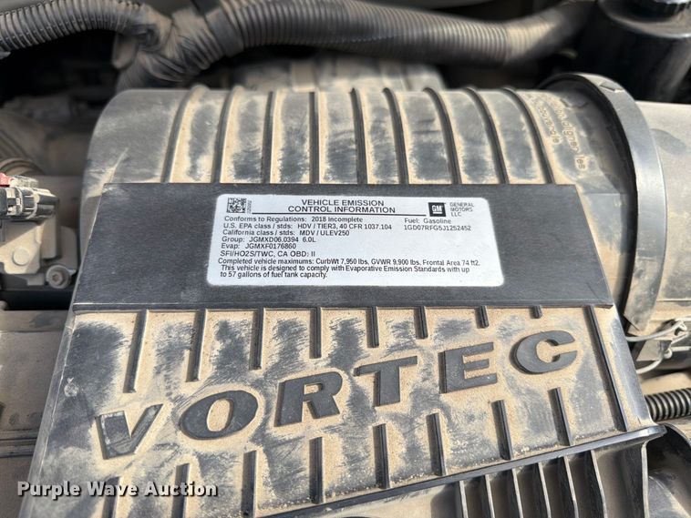 image for item DT3051 2018 GMC Savana utility van