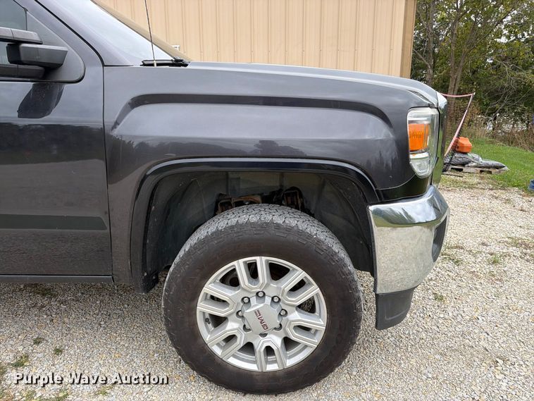 image for item DT3074 2016 GMC Sierra 3500HD Ext. Cab utility bed pickup truck