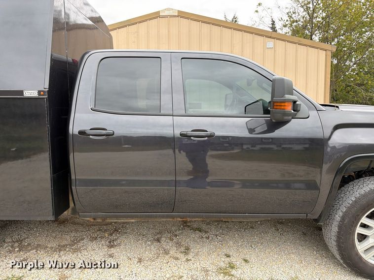 image for item DT3074 2016 GMC Sierra 3500HD Ext. Cab utility bed pickup truck