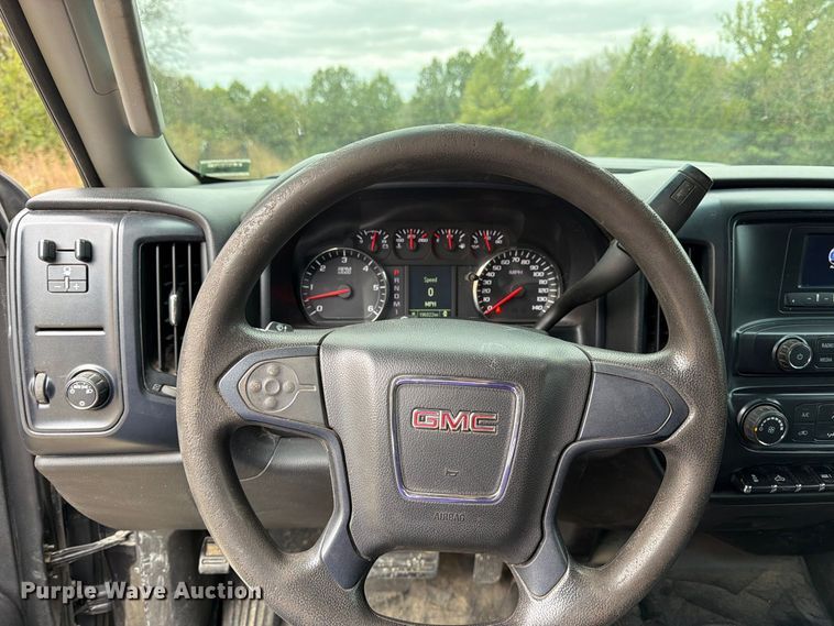 image for item DT3074 2016 GMC Sierra 3500HD Ext. Cab utility bed pickup truck