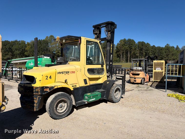 image for item DT3077 2019 Hyster H170FT forklift
