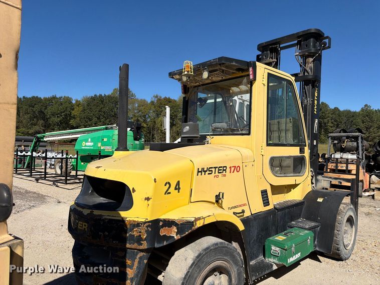 image for item DT3077 2019 Hyster H170FT forklift