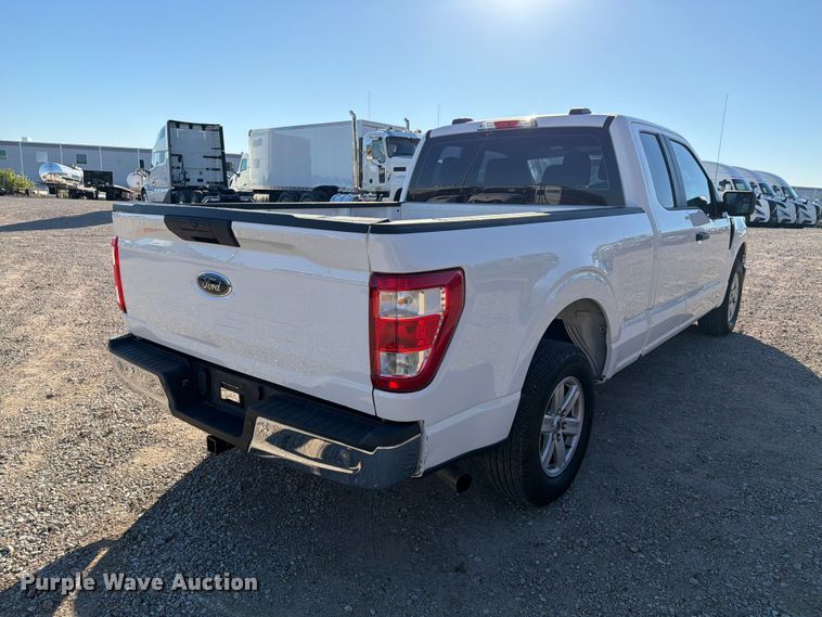 image for item DU3146 2021 Ford F150 Ext. Cab pickup truck