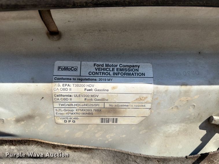 image for item DU3147 2019 Ford Transit van