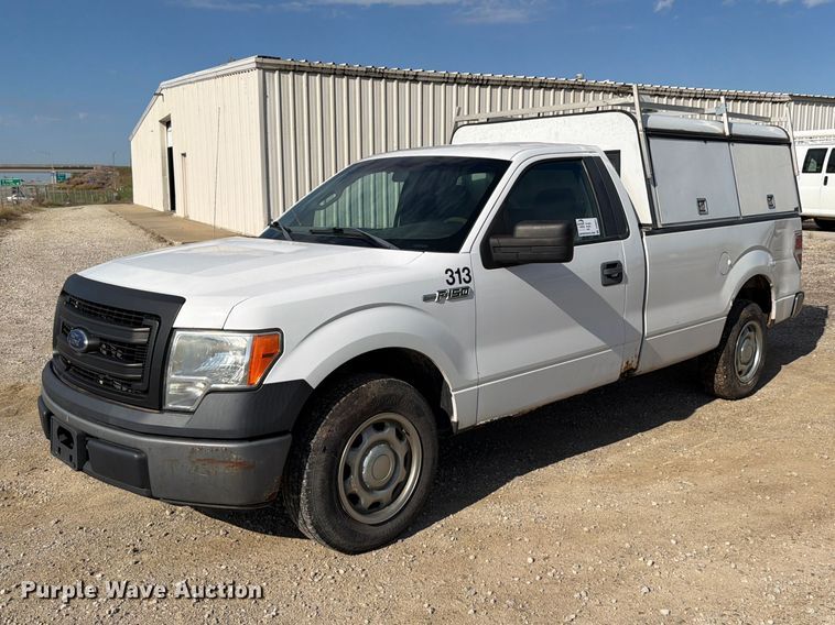image for item DU8031 2014 Ford F150 XL pickup truck