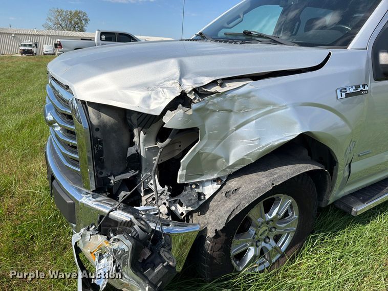 image for item DU8033 2016 Ford F150 XLT Crew Cab pickup truck