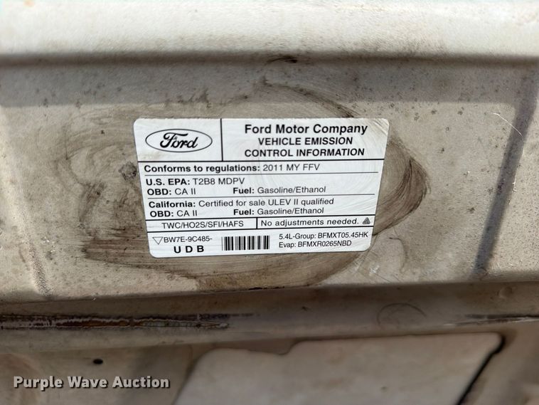 image for item DU8035 2011 Ford E350 van