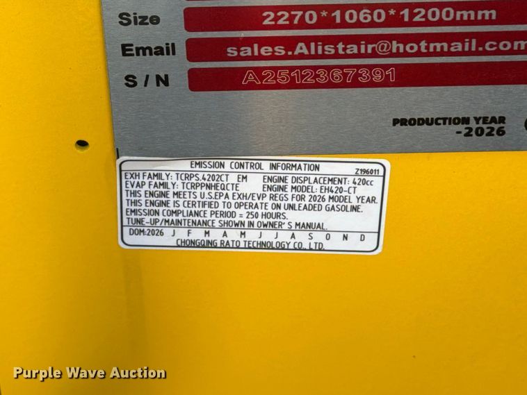 image for item DV2081 2026 CD25 track carrier