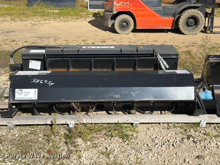 image for item DV2087 2025 Mower King ECSSTR072 skid steer tiller